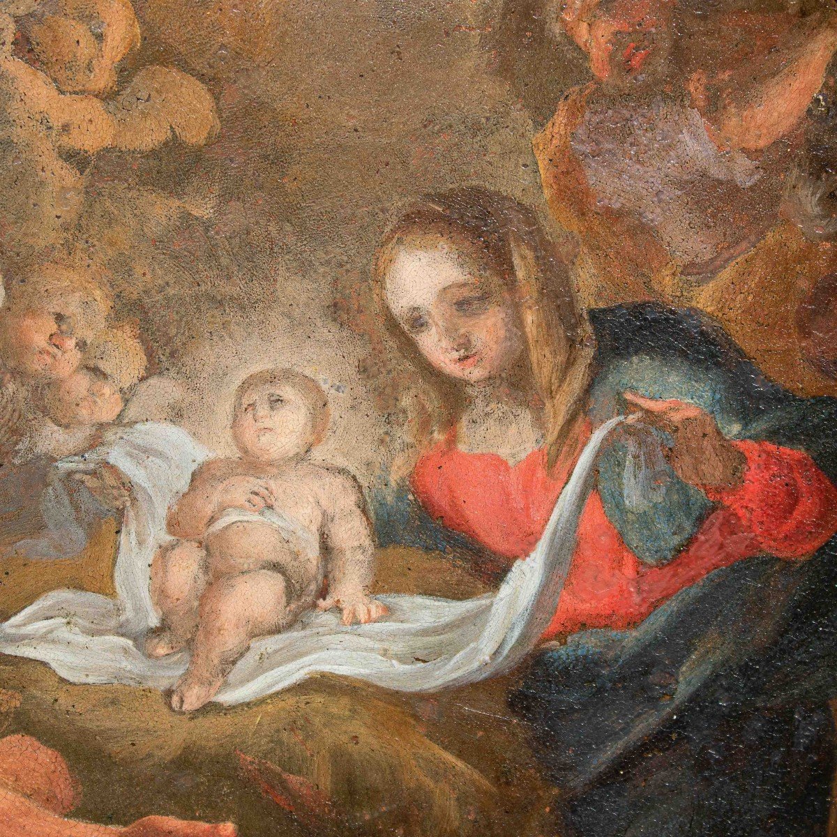 XVIIIe siècle, Adoration de l’Enfant  -photo-3