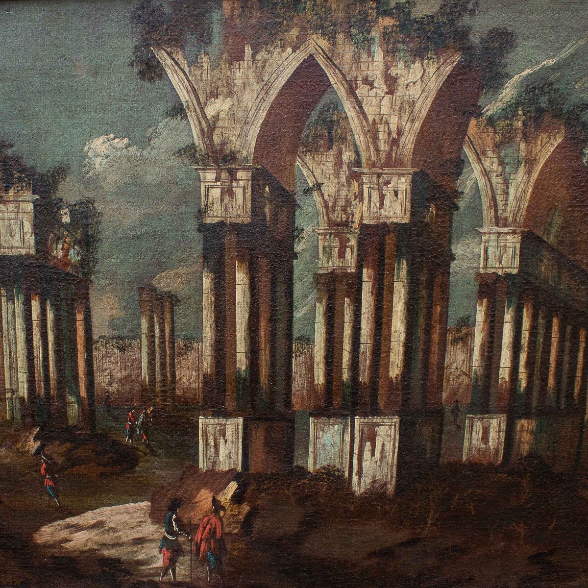 Gaetano Vetturali (1701-1783), Capriccio architettonico -photo-3