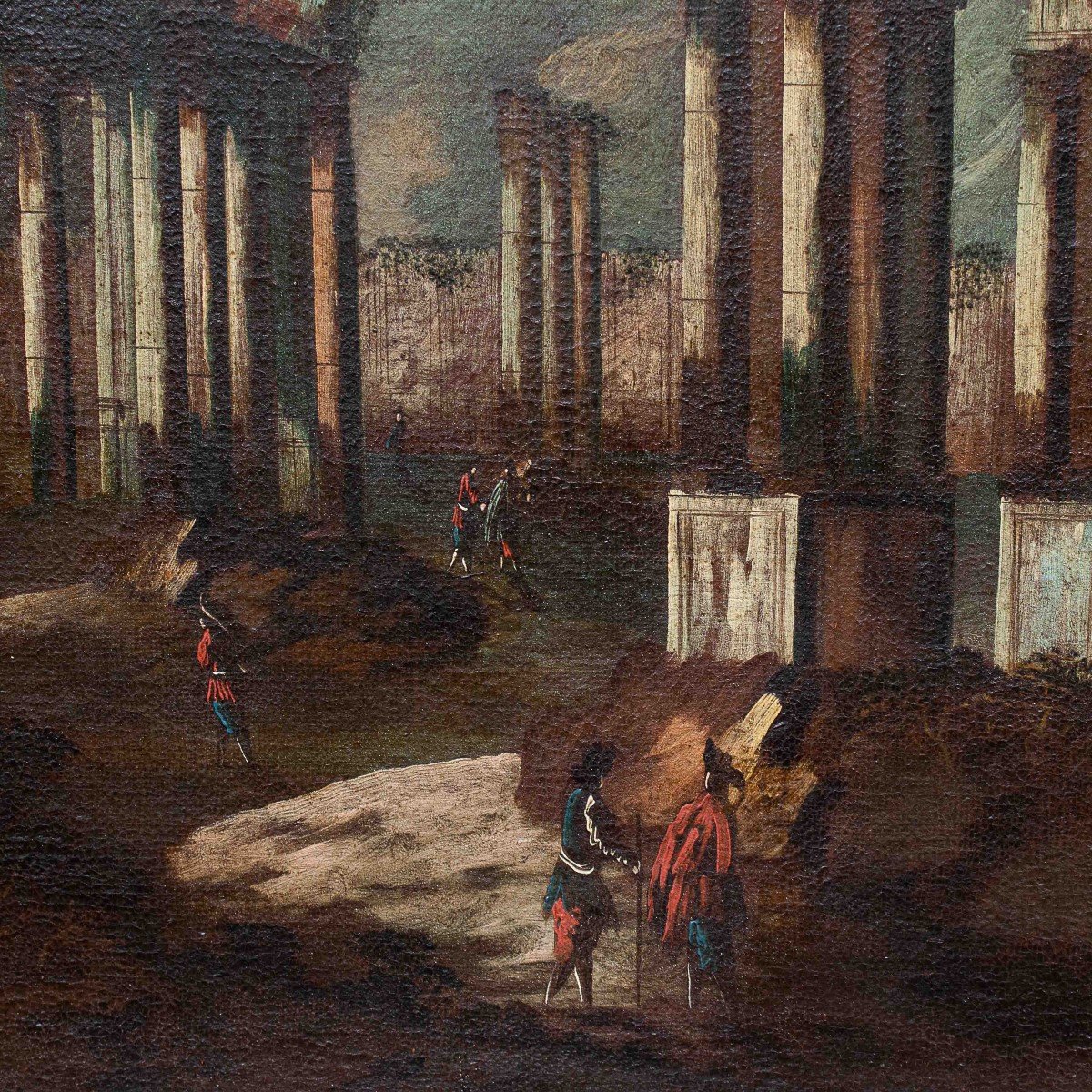 Gaetano Vetturali (1701-1783), Capriccio architettonico -photo-1