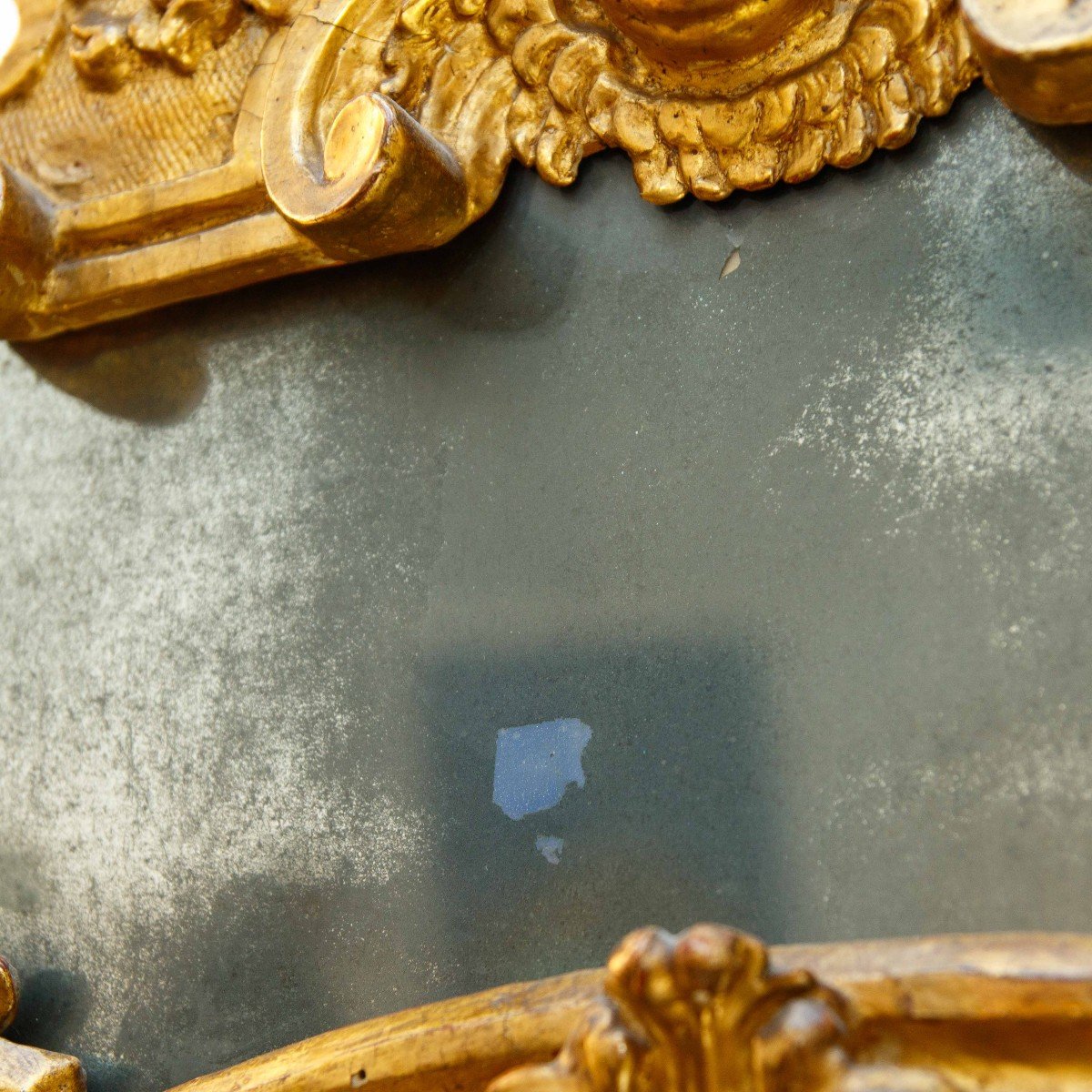 État pontifical, XVIIIe siècle, Paire de miroirs-photo-7