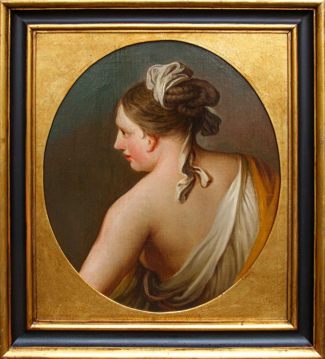 Andrea Casali (1705 – 1784), Studio per profilo di donna