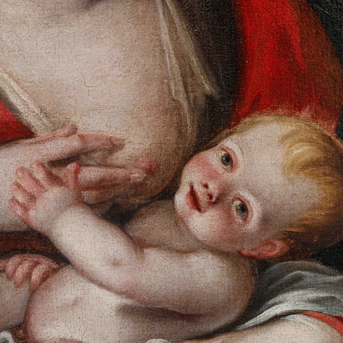 XVIII secolo, Scuola emiliana Madonna con Bambino-photo-4