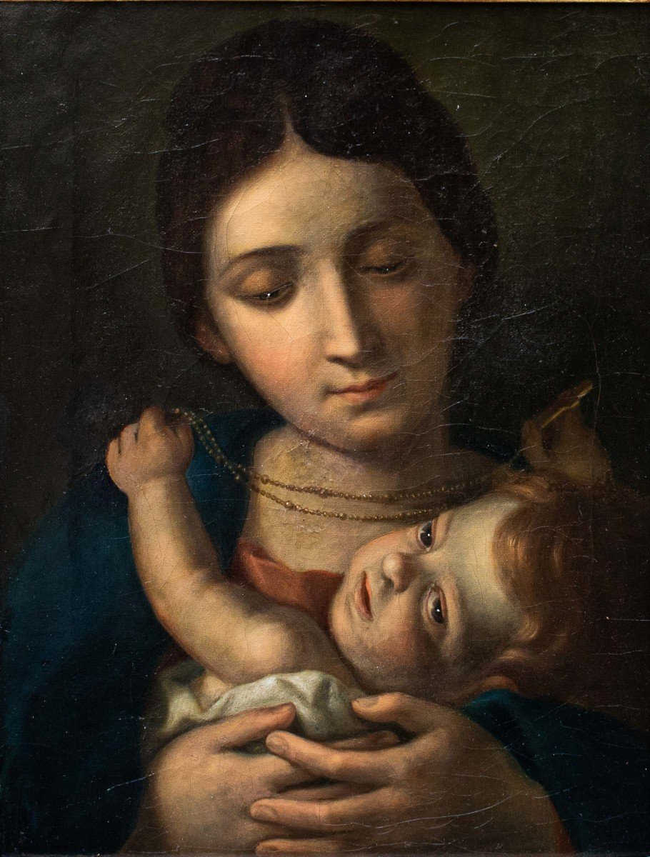 Inizio XIX secolo, Scuola bolognese, Madonna con Bambino-photo-2