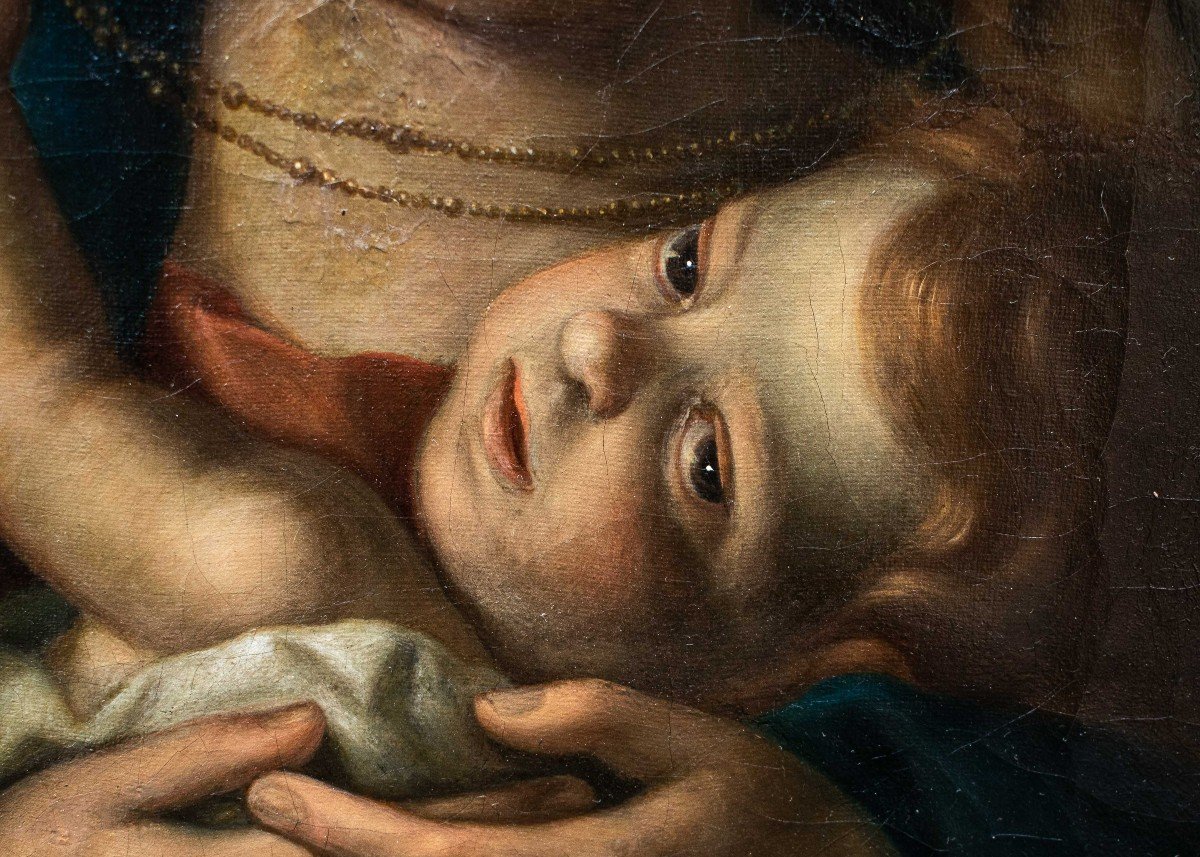 Inizio XIX secolo, Scuola bolognese, Madonna con Bambino-photo-3