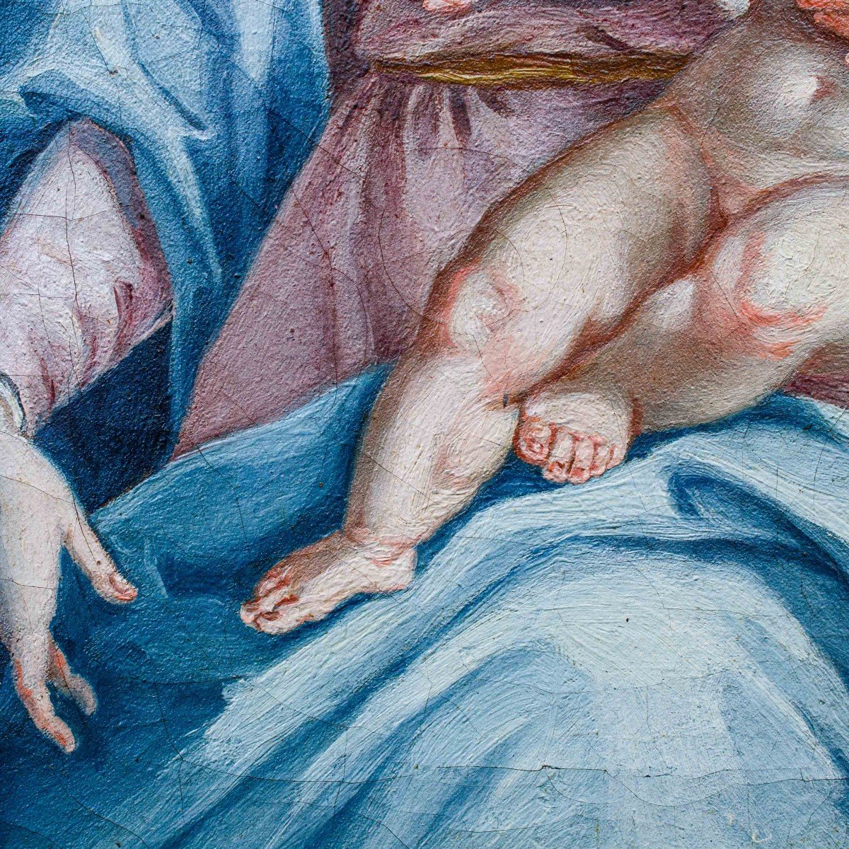 XVII secolo,k Madonna con Bambino-photo-2