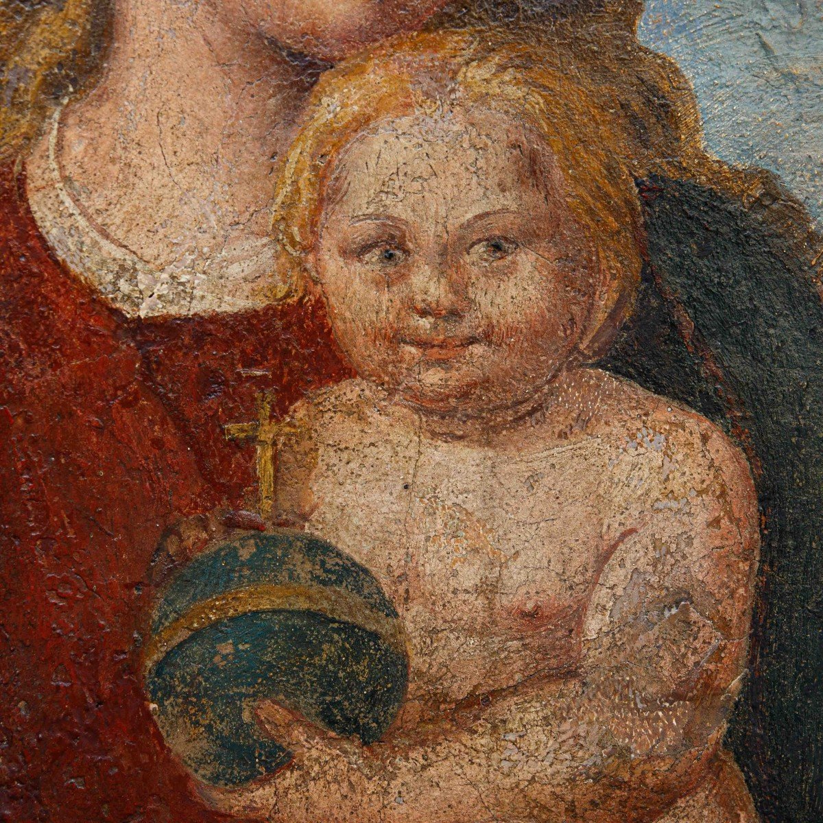 Bottega di Francesco Granacci (1496 - 1543), Madonna con Bambino-photo-2