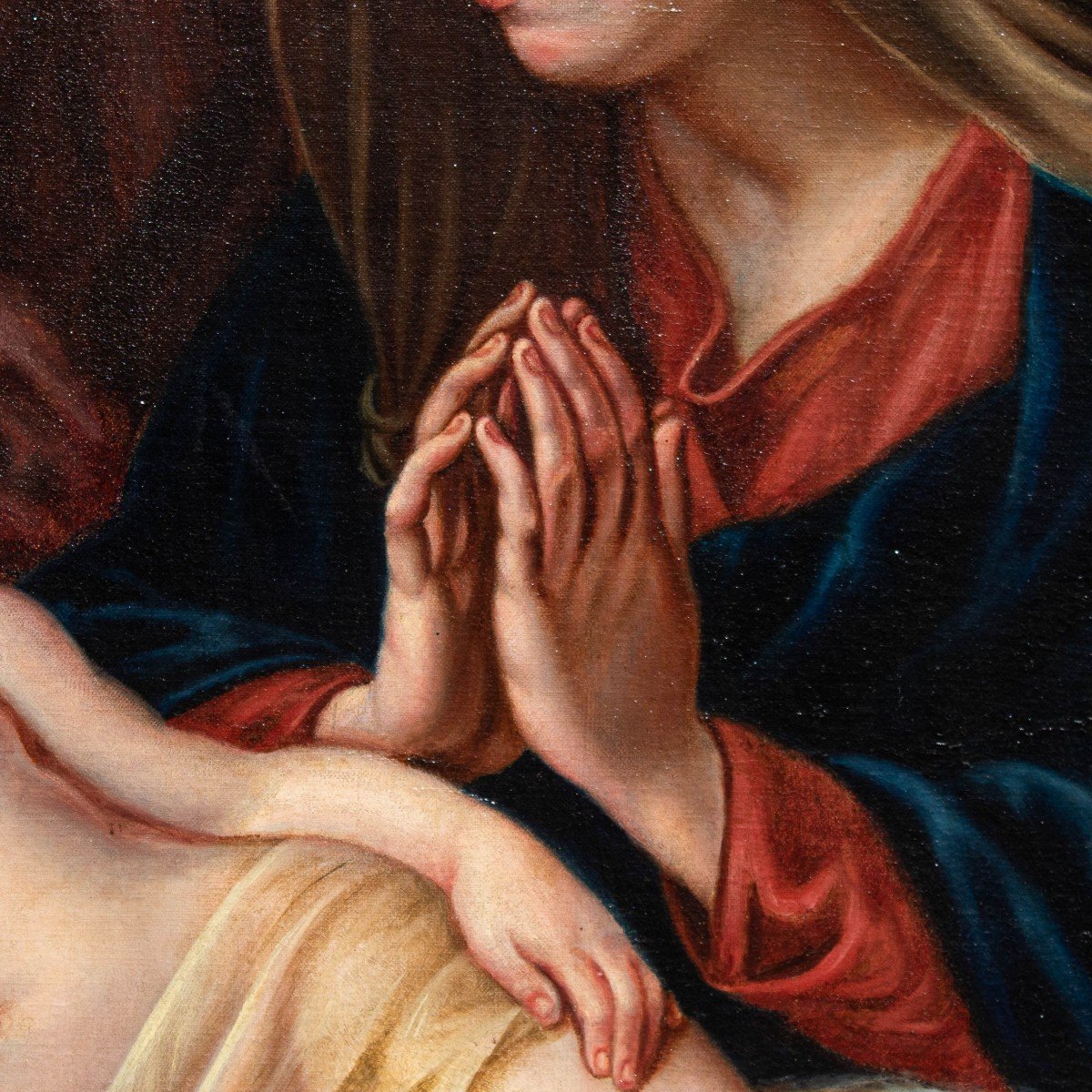 Adele Pinot (1848), da Guido Reni, Madonna in adorazione del Bambino dormiente-photo-3