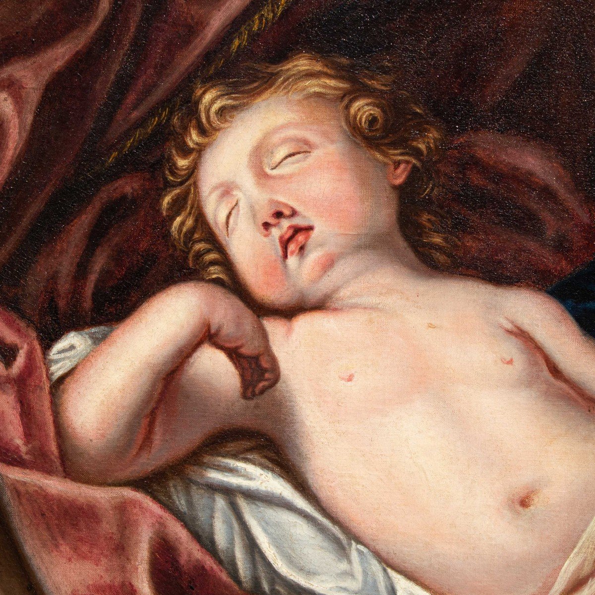 Adele Pinot (1848), da Guido Reni, Madonna in adorazione del Bambino dormiente-photo-4