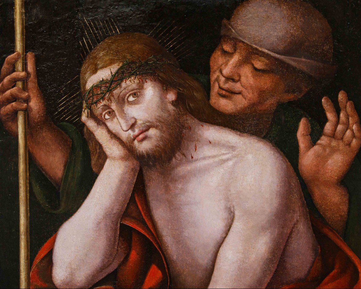 Bottega di Gian Pietro Rizzoli detto Giampietrino (1480/1485 – 1553), Cristo Deriso -photo-2