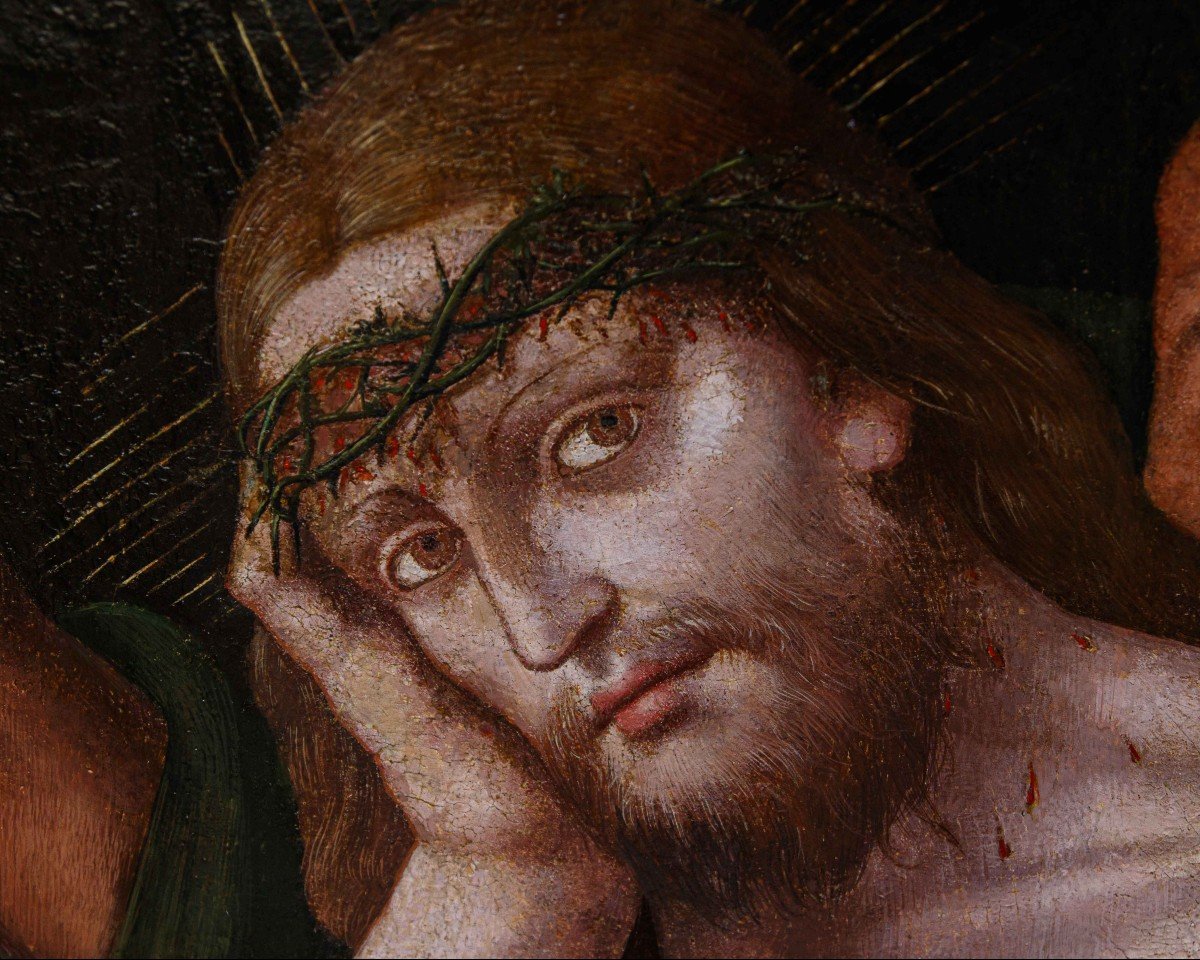 Bottega di Gian Pietro Rizzoli detto Giampietrino (1480/1485 – 1553), Cristo Deriso -photo-1