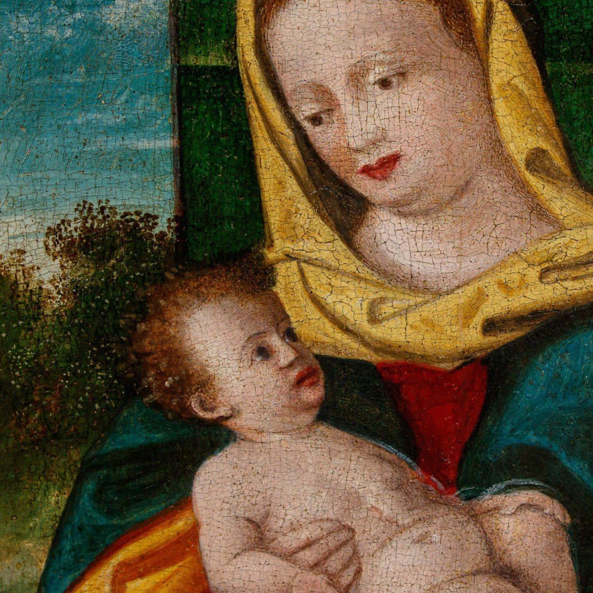 Madonna con Bambino e San Giovannino-photo-4