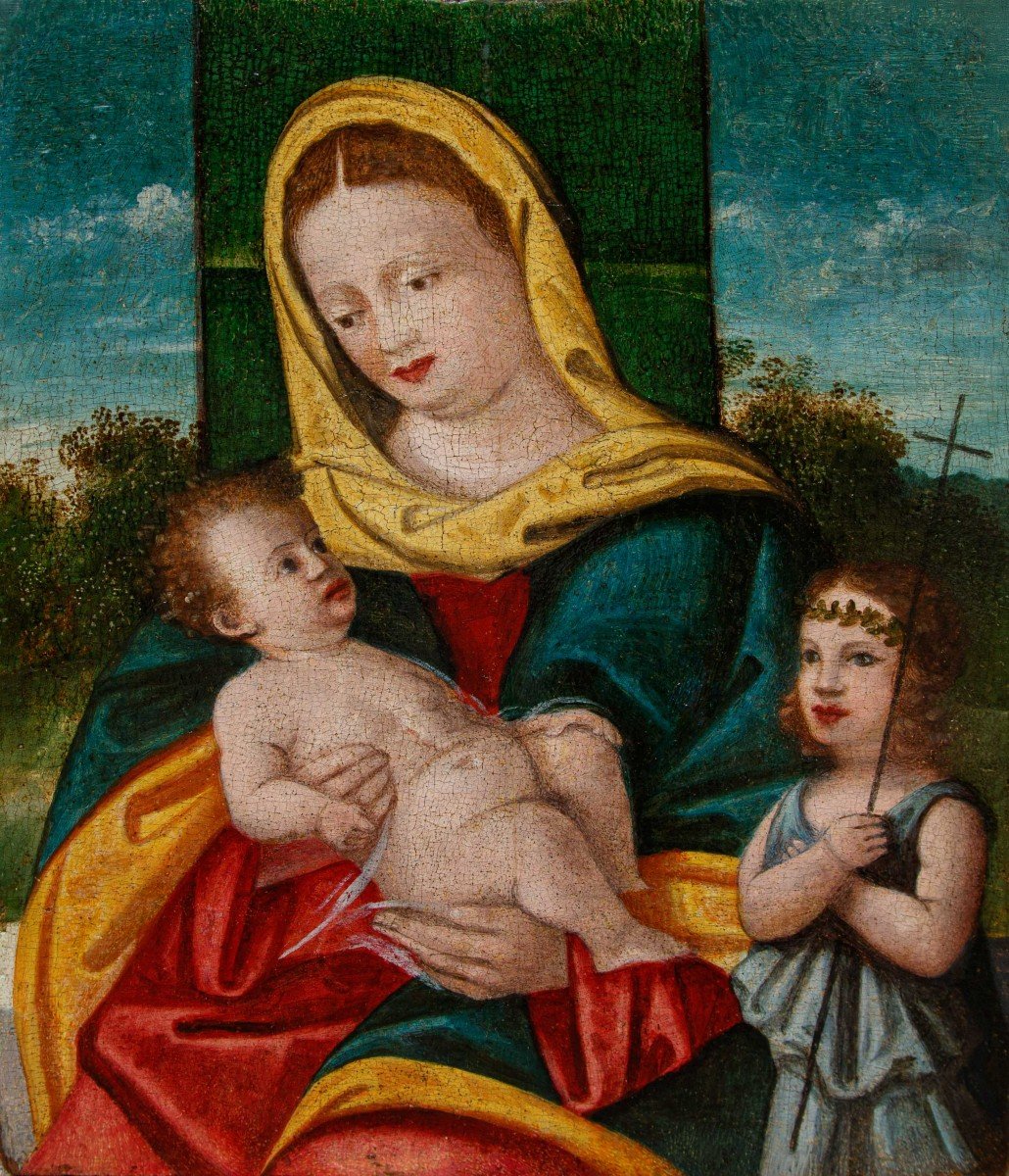 Madonna con Bambino e San Giovannino