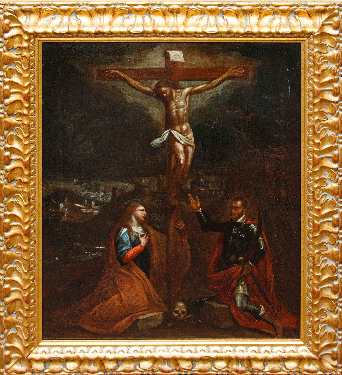 Francesco Zucco (Bergamo, 1570 circa – Bergamo, 3 maggio 1627), Crocifissione con santi