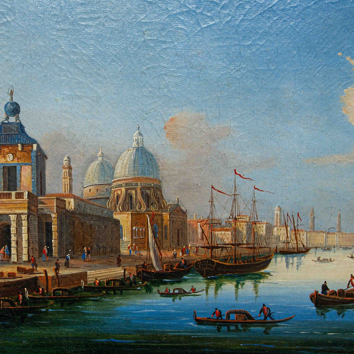 Veduta con Punta della Dogana e Santa Maria della Salute-photo-4