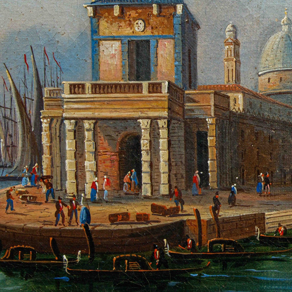 Veduta con Punta della Dogana e Santa Maria della Salute-photo-1