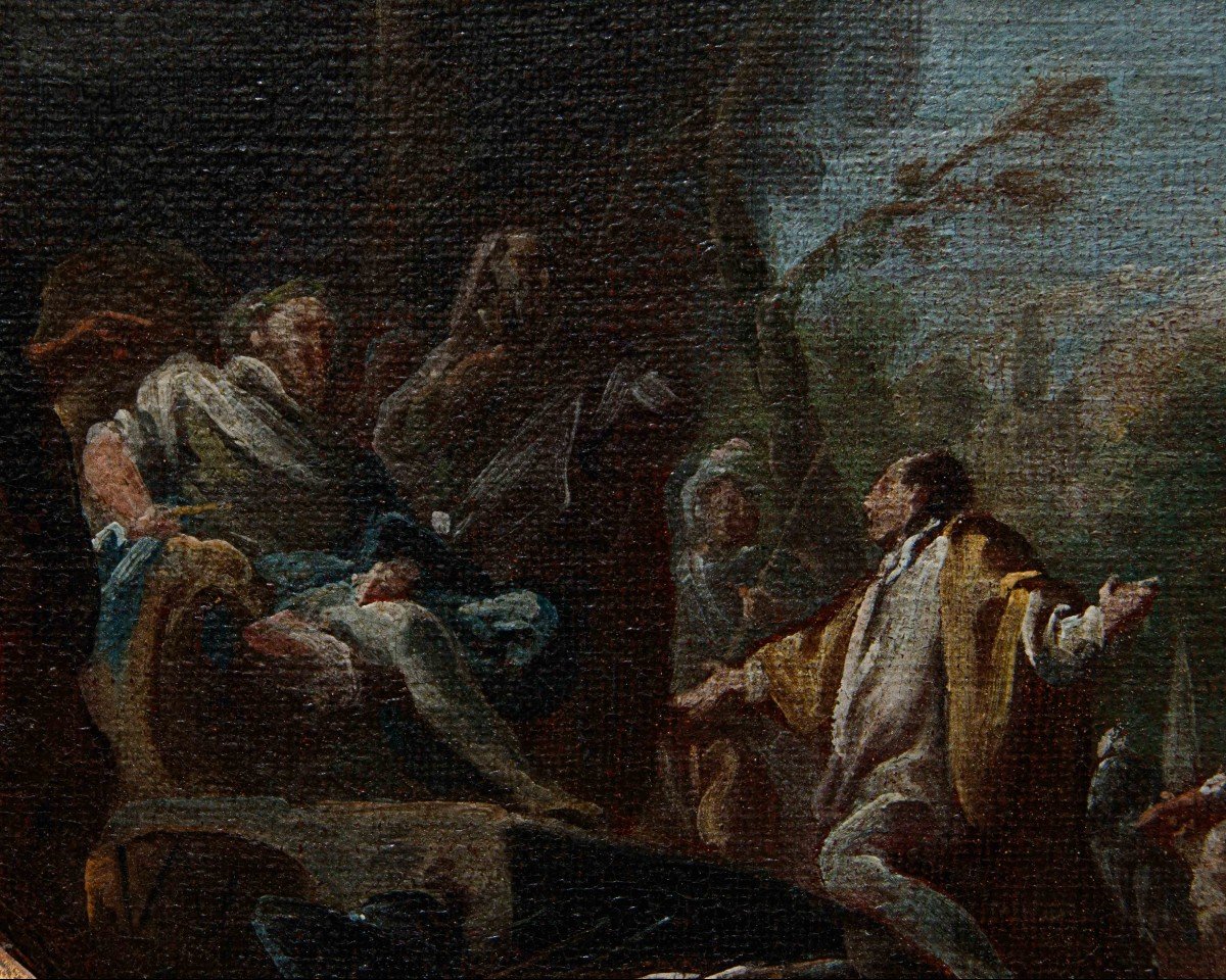 Nicola Bertuzzi detto l'Anconetano (Ancona, 1710 – Bologna, 1777), Scena storica -photo-3