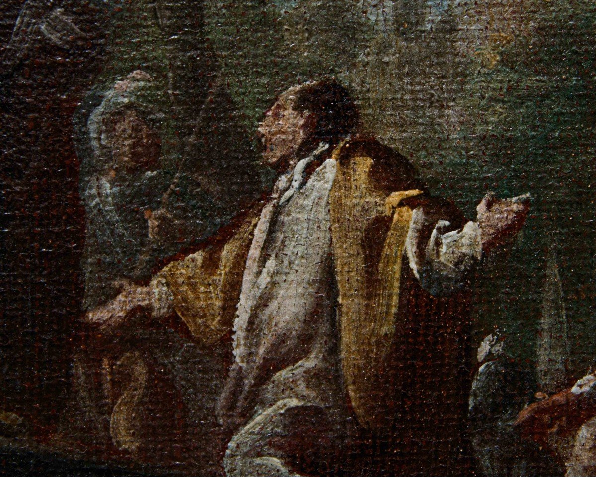 Nicola Bertuzzi detto l'Anconetano (Ancona, 1710 – Bologna, 1777), Scena storica -photo-4