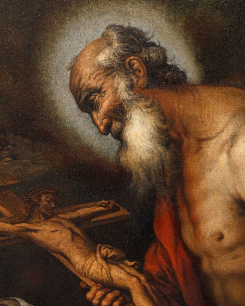 Ermanno Stroiffi (Padova, 1616 - Venezia, 1693), San Girolamo-photo-1