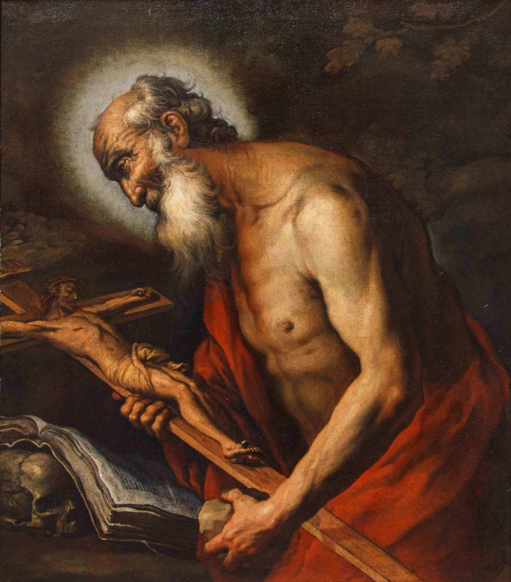 Ermanno Stroiffi (Padova, 1616 - Venezia, 1693), San Girolamo-photo-7