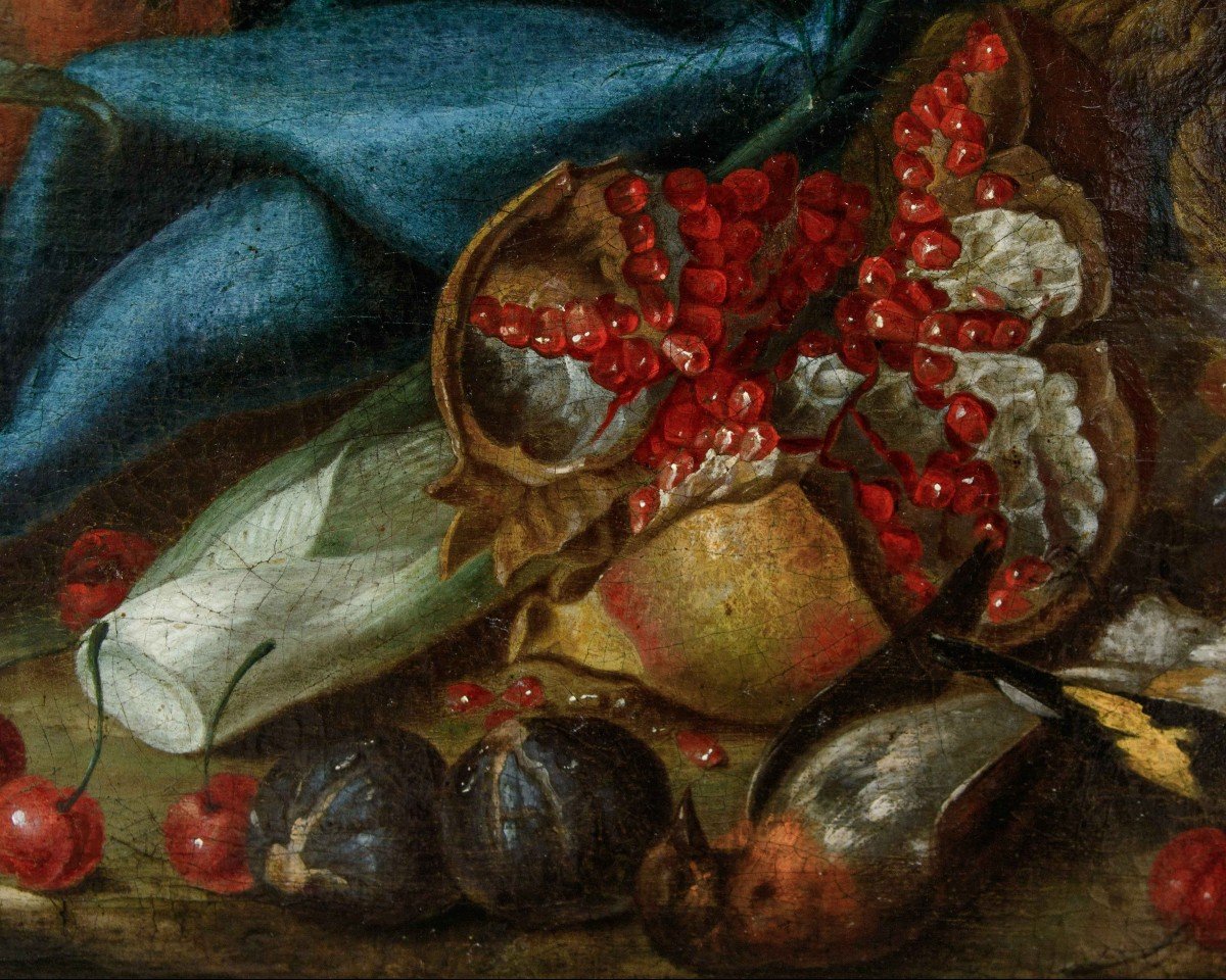 Maximilian Pfeiler (attivo dal 1683-c.1721), Natura morta di frutta-photo-3