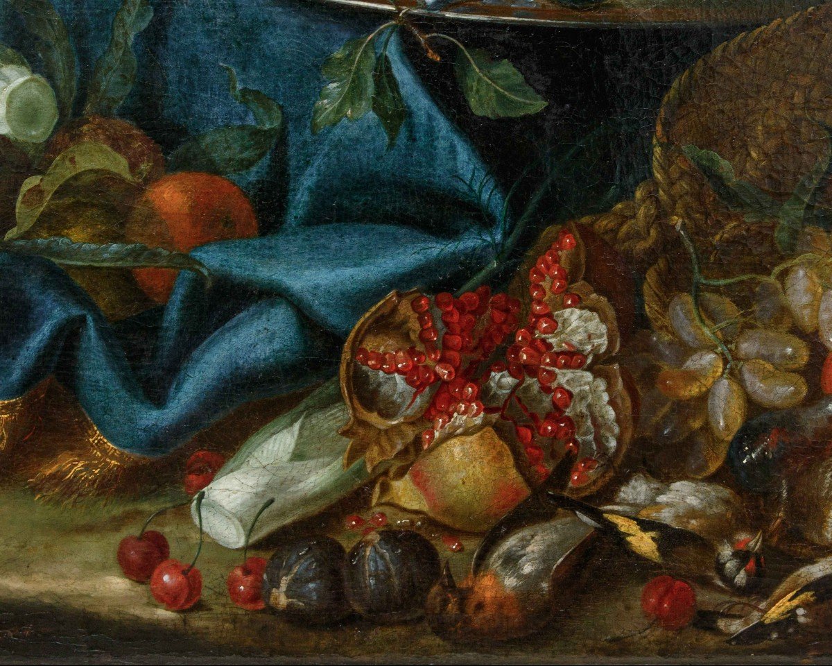 Maximilian Pfeiler (attivo dal 1683-c.1721), Natura morta di frutta-photo-2