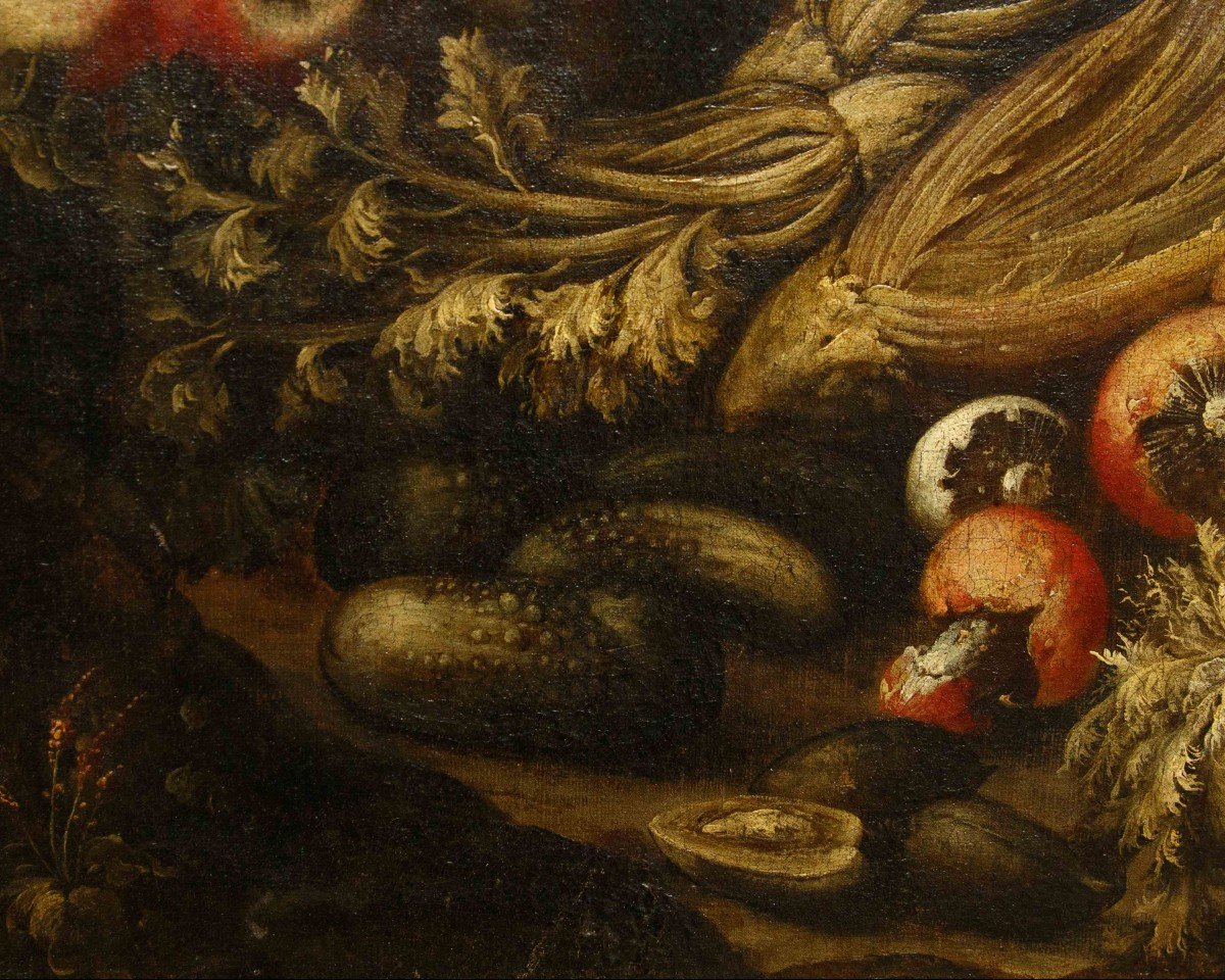 Paolo Paoletti (Padova, 1671 circa - Udine, 1735), Natura morta con verdura, frutta e funghi -photo-3