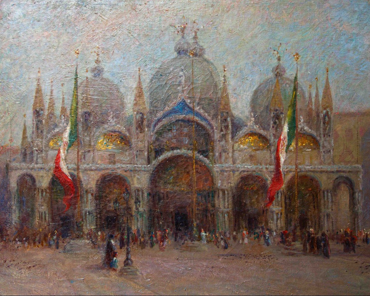 Seconda metà del XIX secolo, Veduta di Piazza San Marco-photo-3