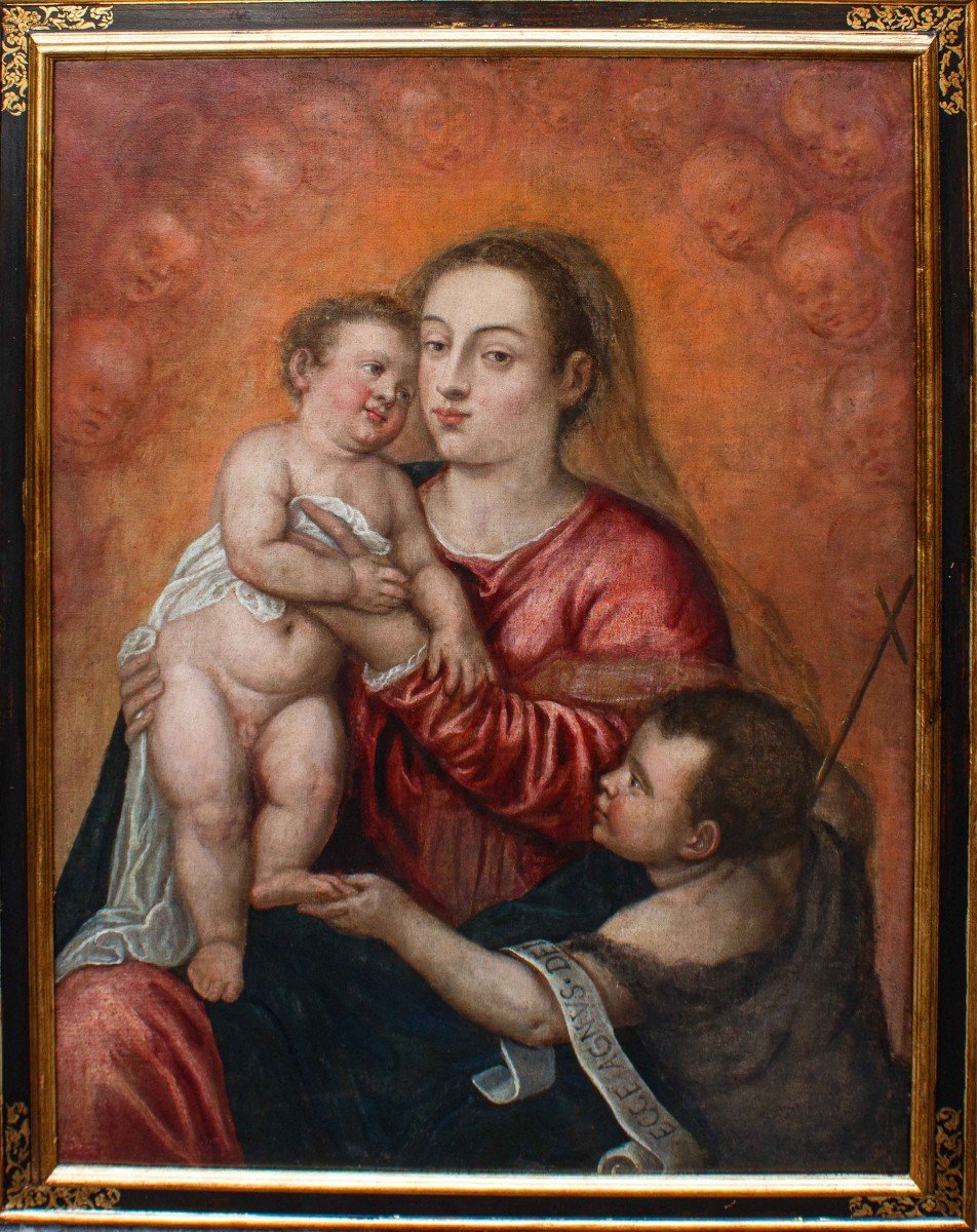 Madonna con Bambino e San Giovannino-photo-2