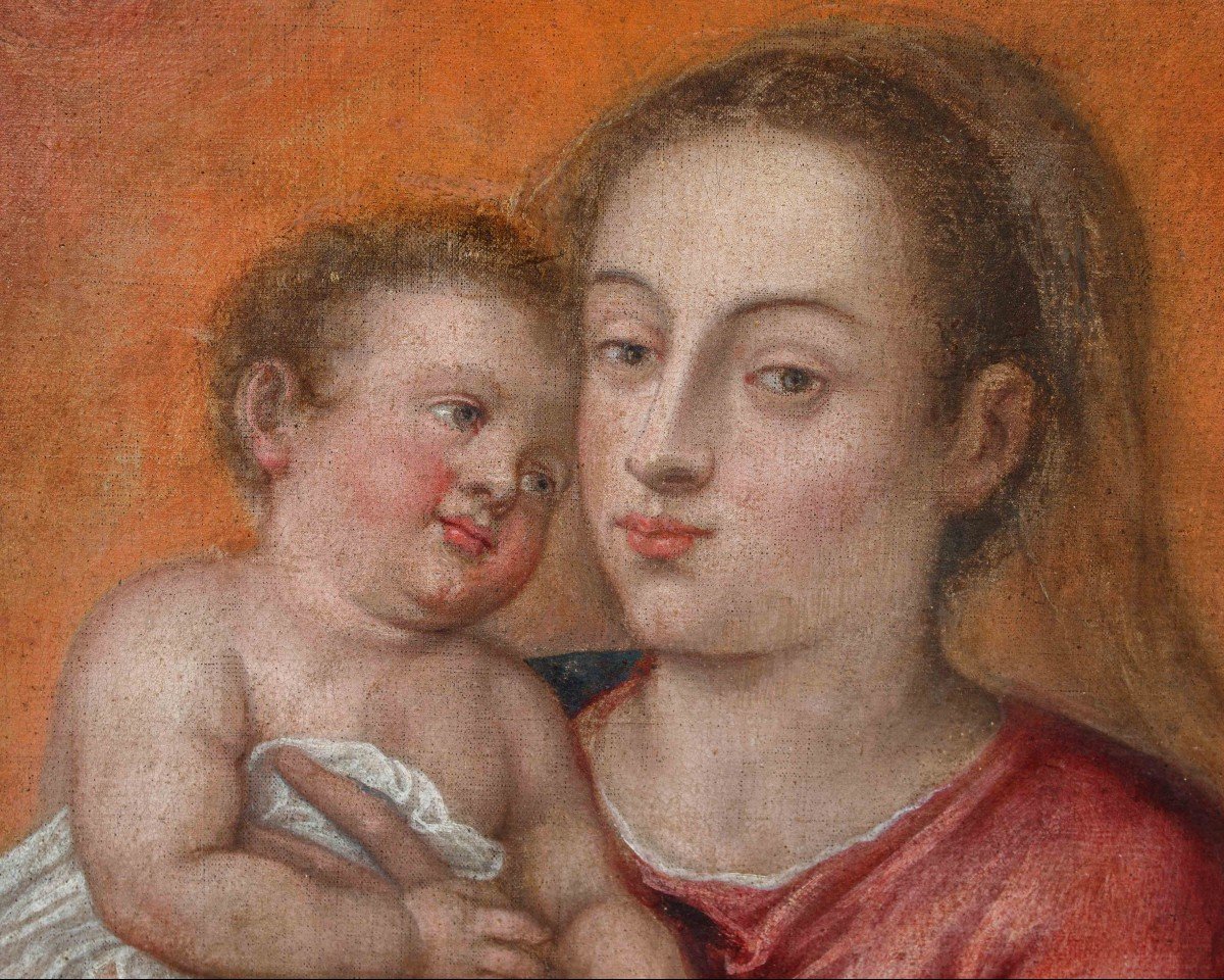 Madonna con Bambino e San Giovannino-photo-4