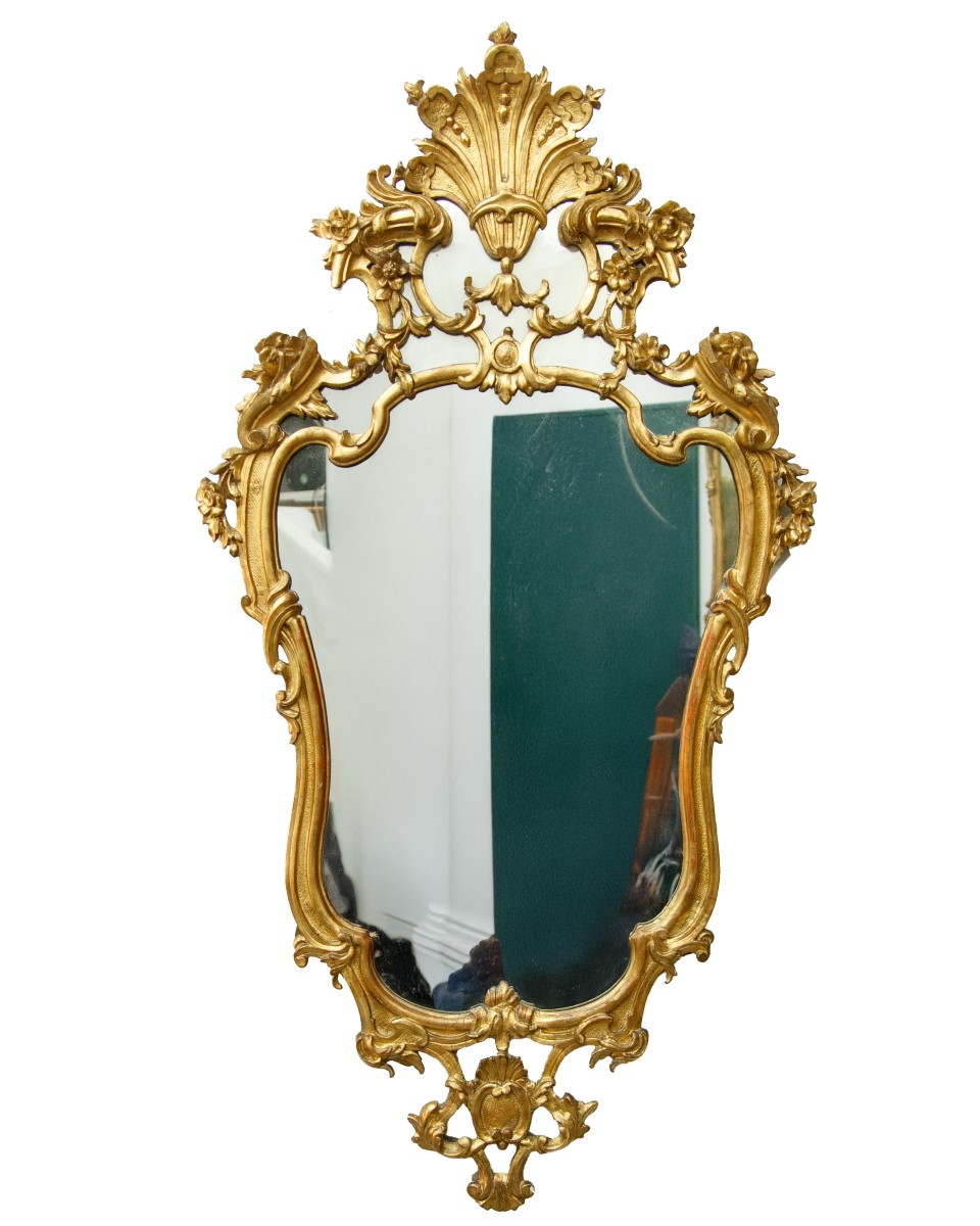 XVIII secolo, Barocchetto veneziano, Coppia di specchiere