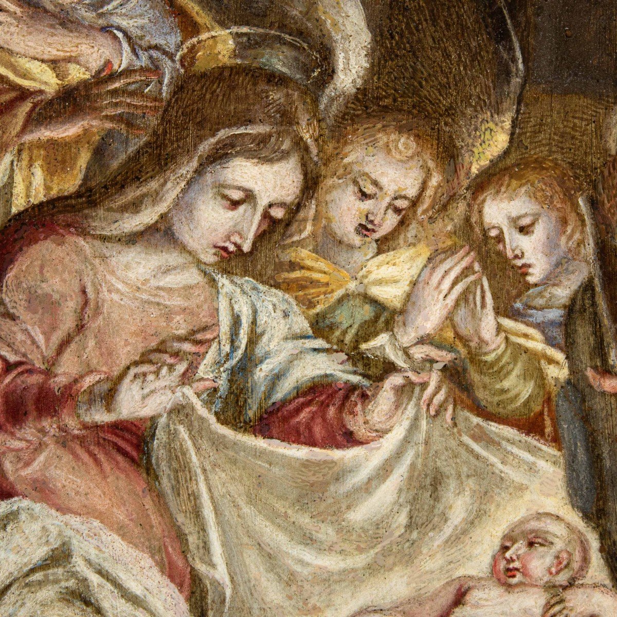 Adoration Des Bergers, Attr. à Girolamo Siciolante Dit Da Sermoneta (1521 - 1575)-photo-6