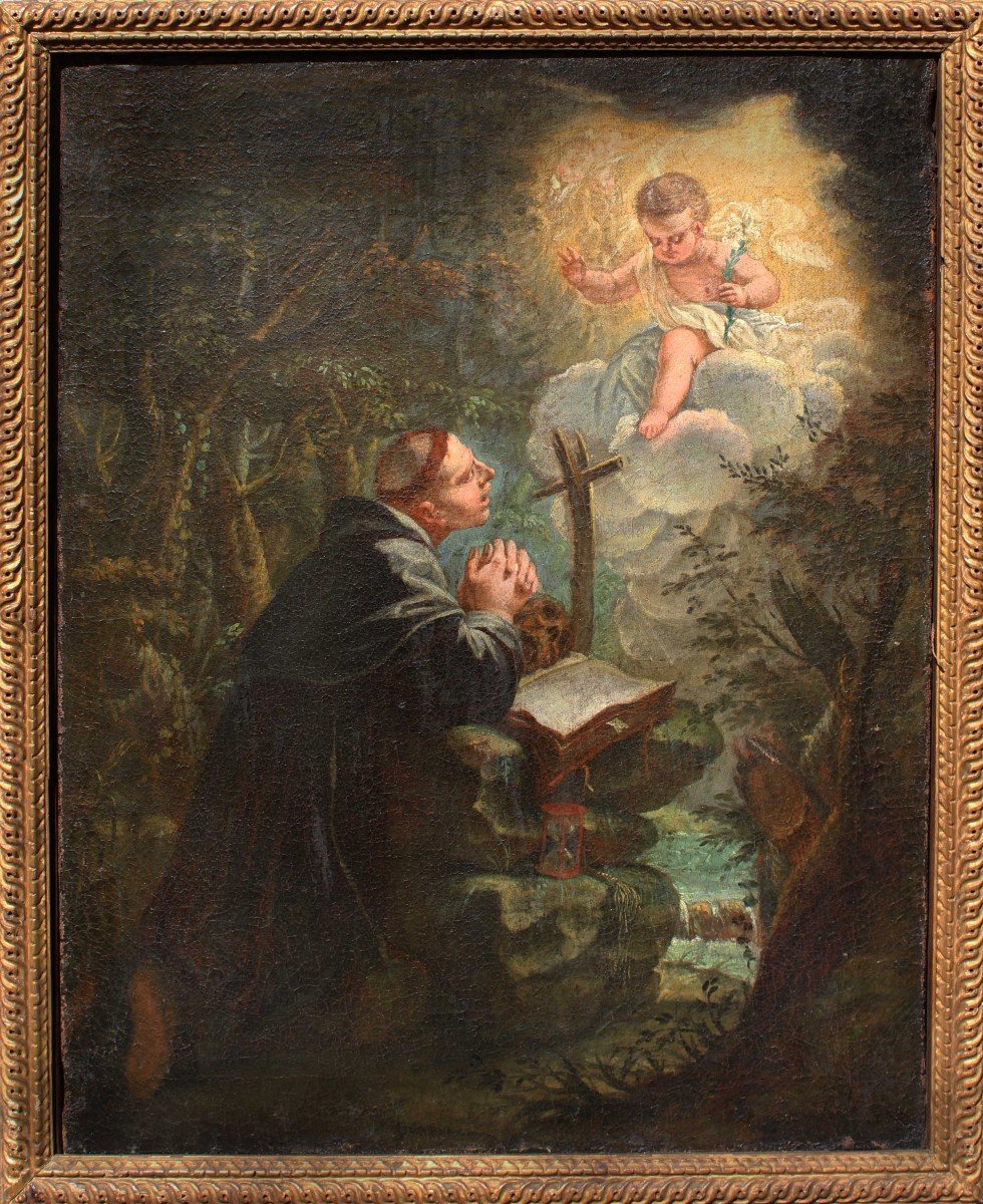 Saint Nicolas De Tolentino En Prière, XVIIe Siècle