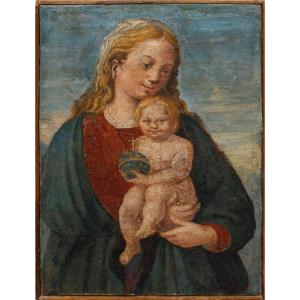 Bottega di Francesco Granacci (1496 - 1543), Madonna con Bambino