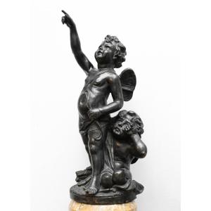 Plasticatore del XIX secolo, Coppia di putti