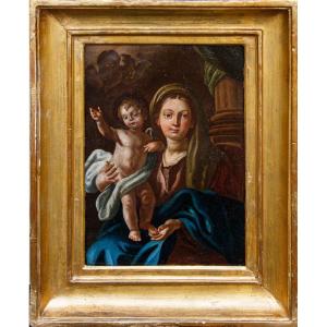 XVII secolo, Scuola Romana-napoletana, Madonna con Bambino