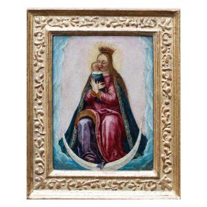 XVII secolo, Madonna con bambino in fasce