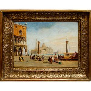 Edward Pritchett (attivo tra il 1828 e il 1864), Veduta di Piazza San Marco