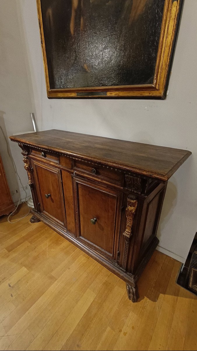 CREDENZA CON CARIATIDI FINE XVI-INIZI XVII SECOLO-photo-5