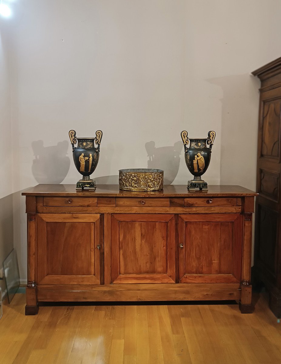 CREDENZA IMPERO TOSCANA PRIMI DEL XIX SECOLO -photo-6