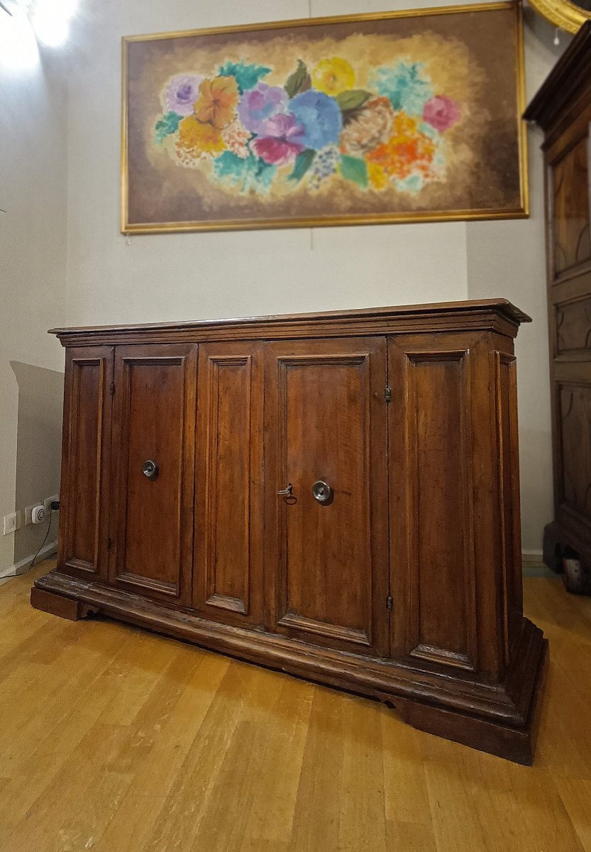 CREDENZA IN NOCE XVII SECOLO -photo-5