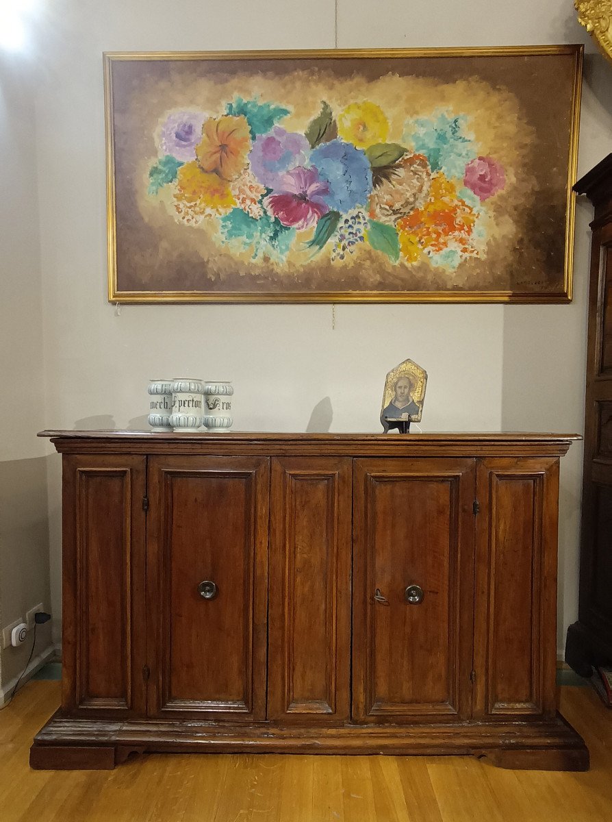 CREDENZA IN NOCE XVII SECOLO -photo-6