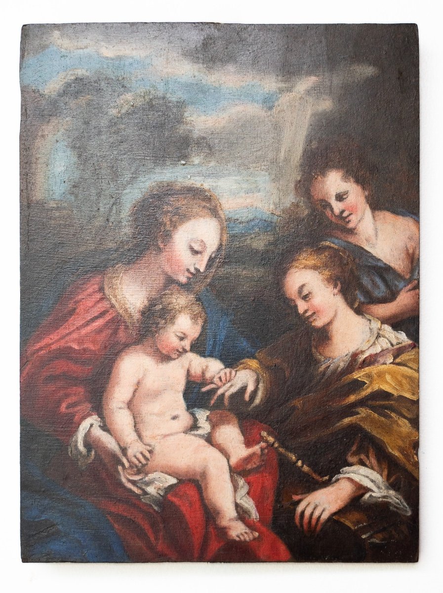 Matrimonio mistico di Santa Caterina – Scuola Carracci