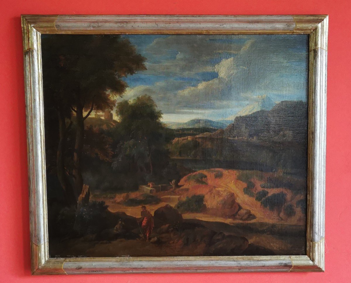 Paesaggio con figure Gaspar Dughet