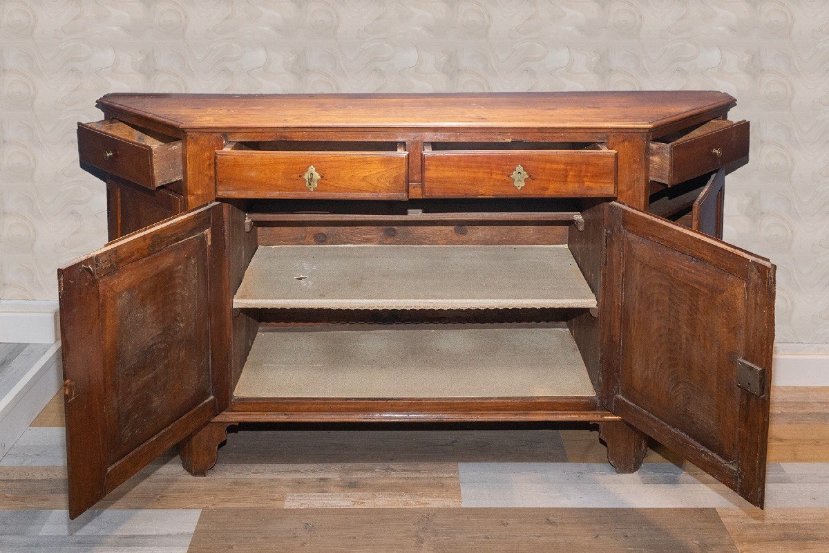 Credenza stile Luigi XVI Primi '800 in ciliegio-photo-2