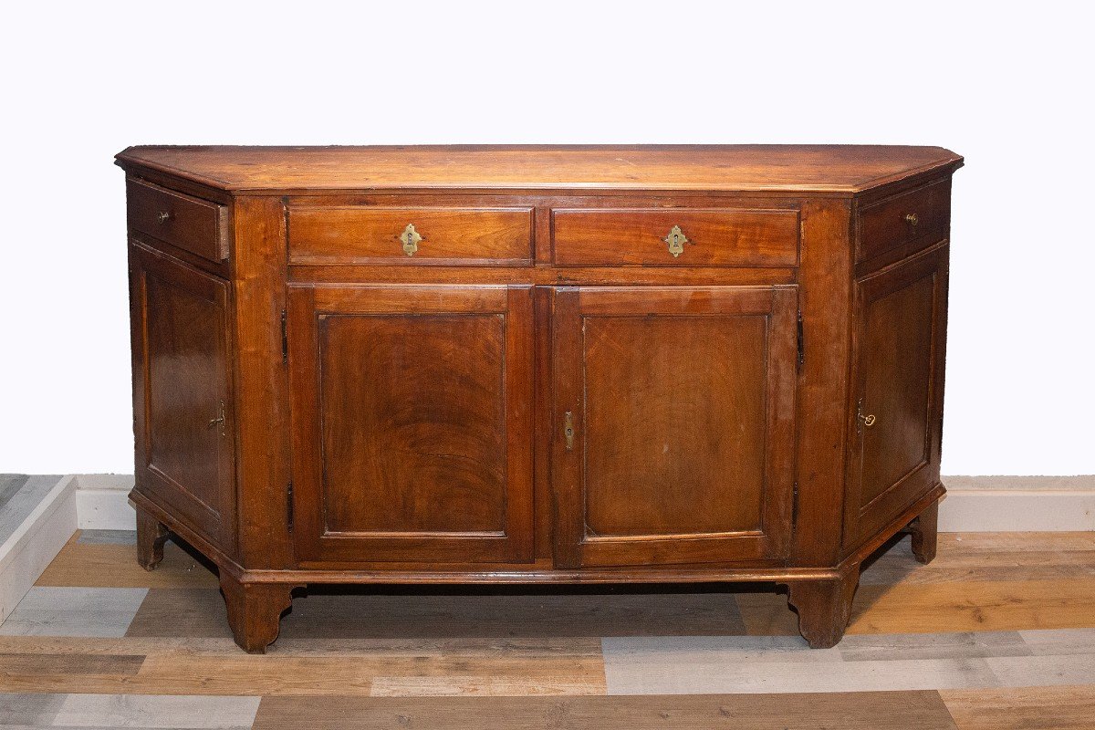 Credenza stile Luigi XVI Primi '800 in ciliegio-photo-1