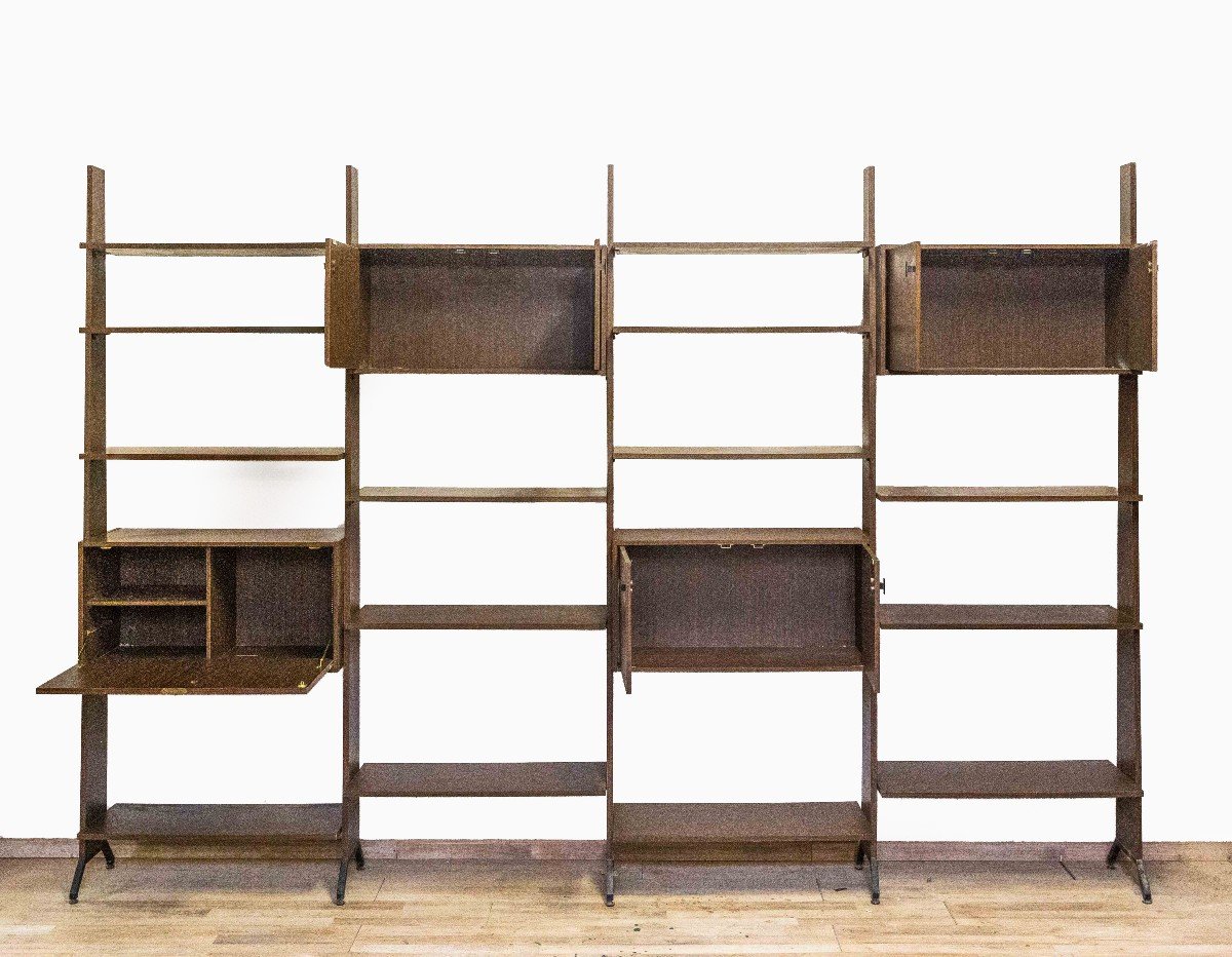 Libreria di design vintage modulare ,Italia, anni ’60-photo-7