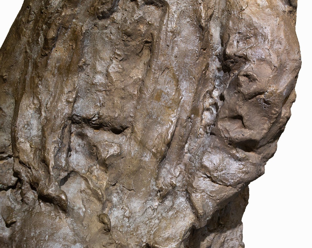 Copia da Medardo Rosso, Scultura in Bronzo, "Henry Rouart", XX Secolo-photo-6