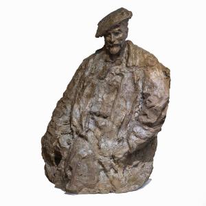 Copia da Medardo Rosso, Scultura in Bronzo, "Henry Rouart", XX Secolo