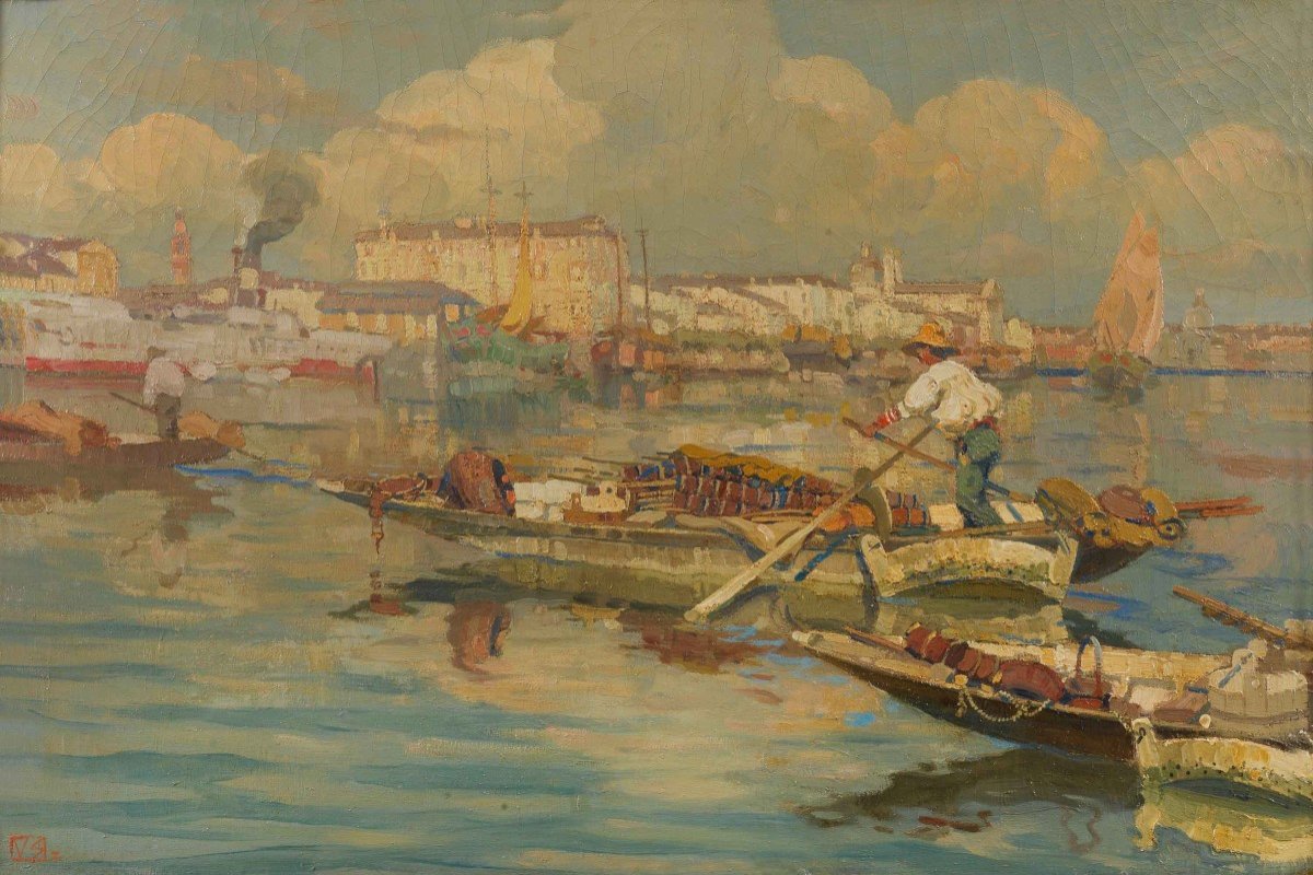 Ritorno dalla pesca, 1919