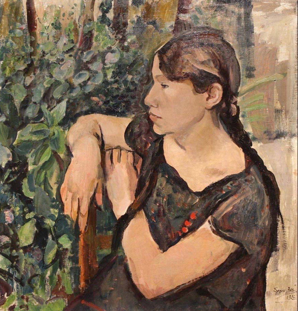 Ennio Poazzi - Giovinetta Toscana (Gisella) (1928)